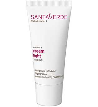 Santaverde Produkte Aloe Vera - Creme light ohne Duft 30ml Gesichtscreme 30.0 ml