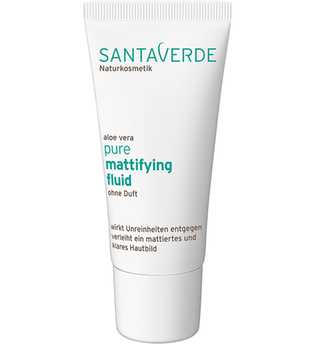 Santaverde Produkte Pure - Mattifying Fluid ohne Duft 30ml Gesichtsfluid 30.0 ml