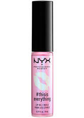 NYX Professional Makeup This is Everything Lip Oil Sheer (Various Shades) - Sheer Blush