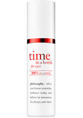philosophy time in a bottle for eyes 100% in control eye serum 15ml