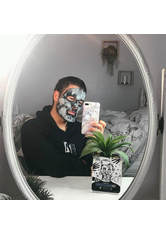 BARBER PRO Foaming Cleansing Mask with Activated Charcoal