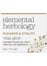 Elemental Herbology Vital Glow Overnight Resurfacing Cream (50ml)