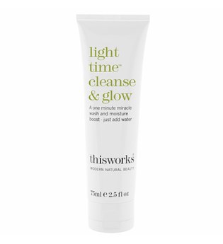 This Works - Light Time Cleanse & Glow, 75 Ml – Reinigungscreme - one size