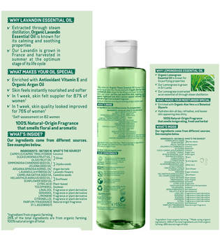 Garnier Organic Essentials Nourishing Set for All Skin Types: Lemongrass Gel Wash, Thyme Toner & Lemongrass Moisturiser