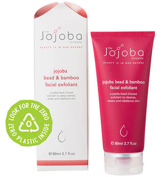 The Jojoba Company Jojoba Bead and Bamboo Facial Exfoliant 80 ml