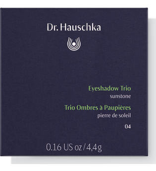Dr. Hauschka Augen Eyeshadow Trio Lidschatten Palette 4.4 g Nr. 04 - Sunstone