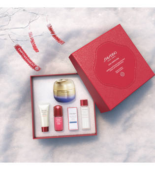 Shiseido Vital Perfection Uplifting and Firming Cream Enriched 50 ml + Clarifying Cleansing Foam 15 ml + Treatment Softener 30 ml + Ultimune Power Infusing Concentrate 10 ml + Uplifting and F