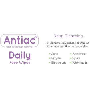 Salcura Antiac Daily Face Wipes (25 Tücher)