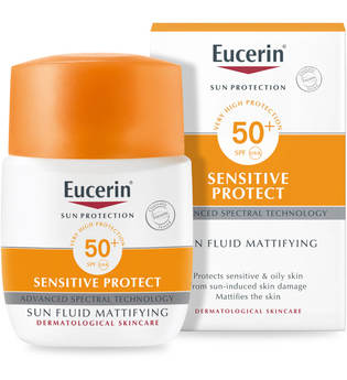Eucerin® Sun Protection Sun Fluid Mattierend Face LSF50+ Sehr Hoch (50ml)