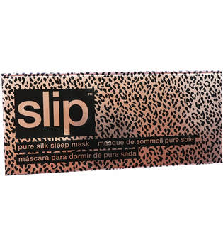 Slip Limited Edition Silk Sleep Mask - Rose Leopard