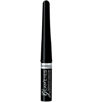 Rimmel London Glameyes Professional Liquid Eyeliner – 01 – Black Glamour, 4ml