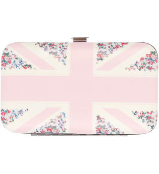The Vintage Cosmetic Company Manicure Purse - Pink Flag