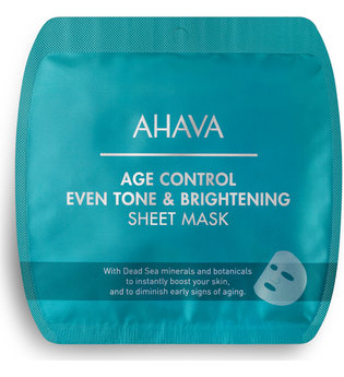 Ahava Time to Smooth Age Control Even Tone & Brightening Sheet Mask 1 Stk. Tuchmaske