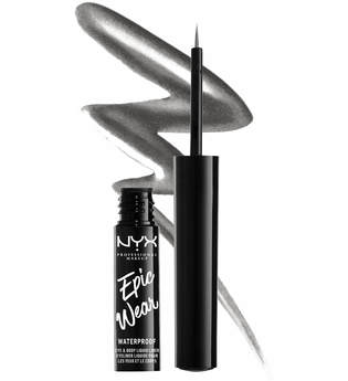 NYX Professional Makeup Epic Wear Metallic Liquid Liner 3.5ml (Various Shades) - Gun Metal