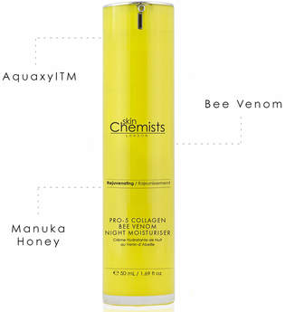 skinChemists Pro-5-Kollagen-Bienengift-Feuchtigkeitscreme für die Nacht Gesichtscreme 50.0 ml