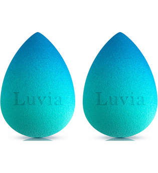 Luvia Cosmetics Make-up Schwamm »Make-Up Blending Sponge - Blue Lagoon«, 2 tlg.
