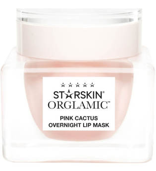 STARSKIN Orglamic Pink Cactus Foaming Lip Mask Nourish and Plump 0.51 fl. oz