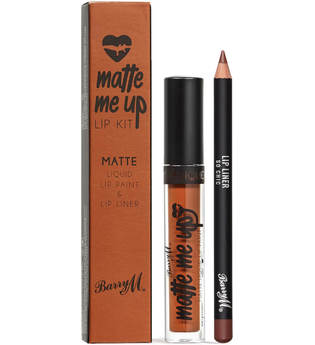 Barry M Cosmetics Matte Me Up Lip Kit (Various Shades) - So Chic