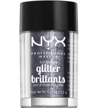 NYX Professional Makeup Face & Body Glitter (Various Shades) - Gunmetal
