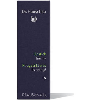 Dr. Hauschka - Lipstick  - Lippenstift - 4,1 G - 18 Fire Lily