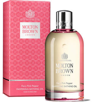 Molton Brown Body Essentials Fiery Pink Pepper Pampering Bathing Oil Badezusatz 200.0 ml