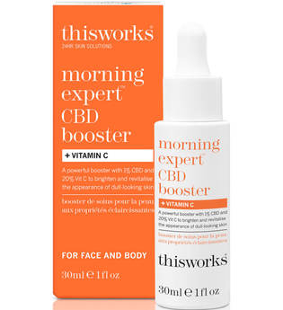 This Works Morning Expert CBD booster + Vitamin C Feuchtigkeitsserum 30.0 ml