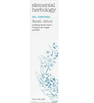 Elemental Herbology Facial Detox klärende Gesichtsmaske 75ml