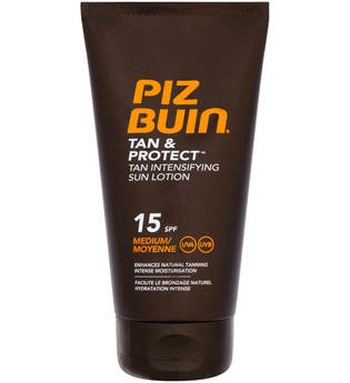 Piz Buin Tan & Protect Tan Intensifying Sun Lotion - Medium SPF15 150 ml