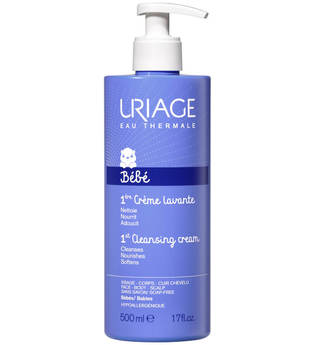 Uriage Seifenfreie Reinigungscreme für Gesicht, Körper und Kopfhaut (500 ml)