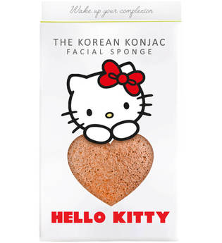 The Konjac Sponge Company Sanrio Hello Kitty Konjac Sponge Box and Hook - Pink Clay 30 g