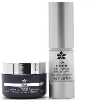 PRAI Nightime Booster Set for Face and Neck