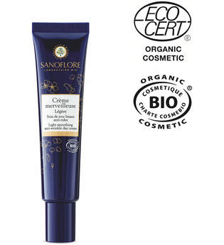 Sanoflore Certified Organic Crème Merveilleuse Light Anti-Ageing Smoothing Moisturiser 50ml