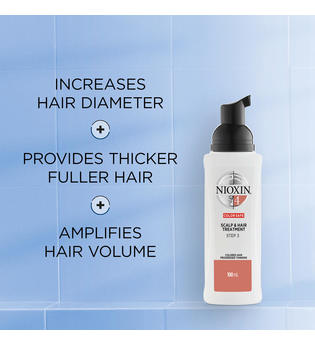 Nioxin System 4 Colored Hair Progressed Thinning Scalp & Hair Treatment Haarpflegeset 100.0 ml