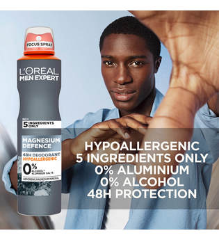 L'Oréal Paris Men Expert Hypoallergenic Deodorant 48 Hour Protection 250ml