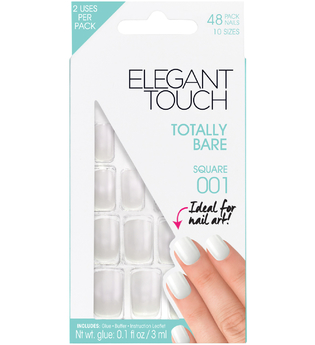Elegant Touch Totally Bare Nails - Square 001
