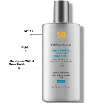 SkinCeuticals Sheer Mineral UV Defense SPF50 Sunscreen Protection 50ml