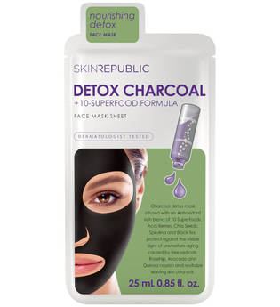 Skin Republic Superfood Detox + Charcoal Mask 25 ml