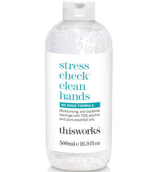 this works Stress Check Clean Hands Gel 500ml