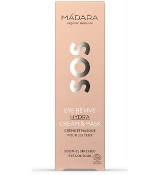 MÁDARA Organic Skincare SOS Eye Revive Hydra Cream and Mask 20 ml Augencreme