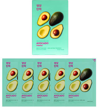 Holika Holika Pure Essence Mask Sheet (5 Masks) 155ml (Various Options) - Avocado