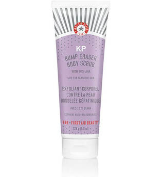First Aid Beauty Body Bundle KP Bump Eraser Body Scrub with 10% AHA 226ml and KP Smoothing Body Lotion with 10% AHA 170g
