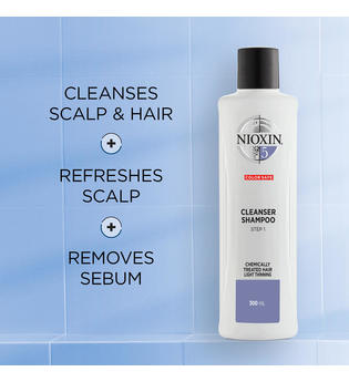 Wella Nioxin System 5 Chemically Treated Hair Light Thinning Cleanser Shampoo 1000 ml