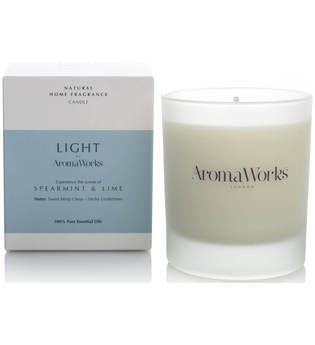 AromaWorks Light Range Candle - Spearmint and Lime 30cl