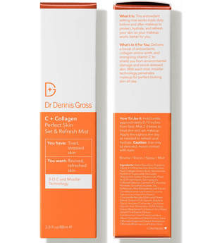 Dr Dennis Gross C + Collagen Perfect Skin Set & Refresh Mist Fixing Spray  no_color