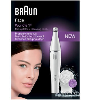 Braun Elektrische Gesichtsreinigungsbürste »Gesichtsepilierer und Gesichtsreinigungsbürste FaceSpa 810«