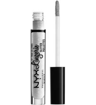 NYX Professional Makeup Lip Lingerie Glitter 3,4 ml (verschiedene Farbtöne) - Clear