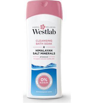 Westlab Cleansing Bath Soak with Pure Himalayan Salt Minerals 400 ml