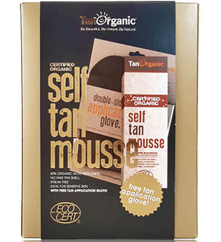 TanOrganic Self Tan Mousse 120ml + Free Glove