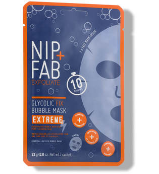 Nip+Fab Gesichtspflege Exfoliate Glycolic Fix Bubble Mask Extreme 23 g
