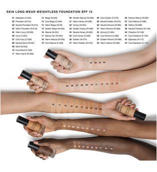 Bobbi Brown Makeup Foundation Skin Long-Wear Weightless Foundation SPF 15 Nr. 28 Ivory 30 ml